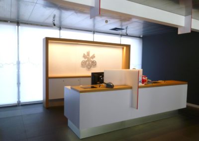 UBS transformation du bâtiment Jura 37 par Pro Inel