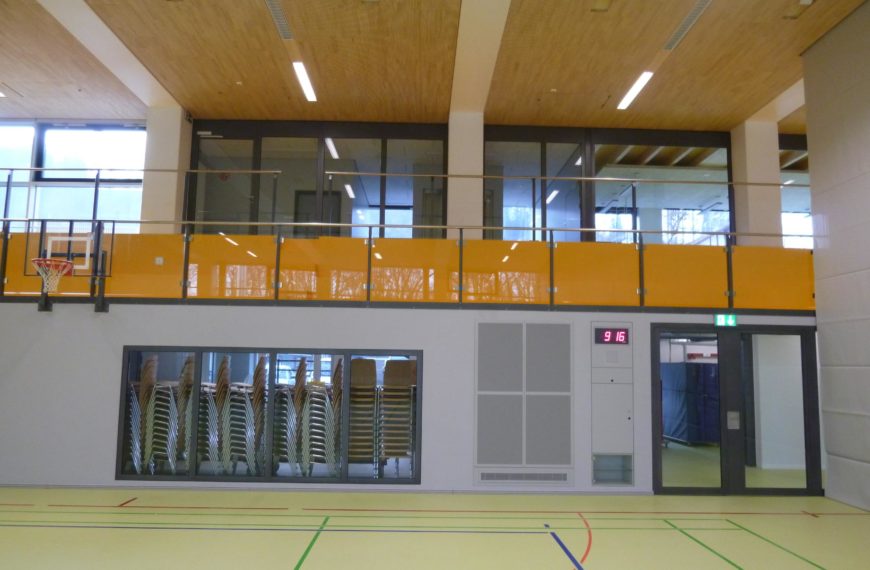 Rénovation salle de sport à Flamatt